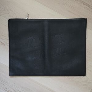 Reformation x Baron Von Fancy Take Me With You Black Leather Bag
